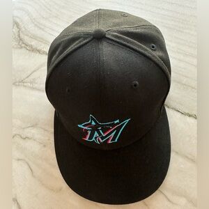 Miami Marlins New Era On-Field Authentic Collection 59FIFTY Fitted Hat